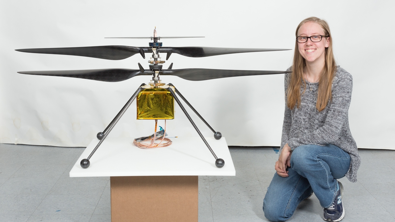 uc davis mechanical aerospace engineering alumni sara langberg ingenuity mars helicopter nasa