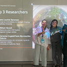 UC Davis faculty members Christina Cogdell, Alejandra Ruiz and Valeria La Saponara (Courtesy)